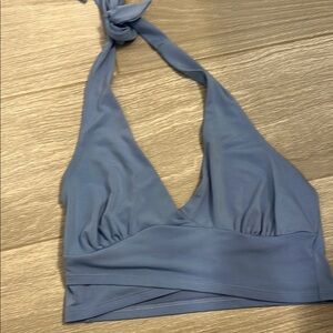 Garage Light Blue Halter Top